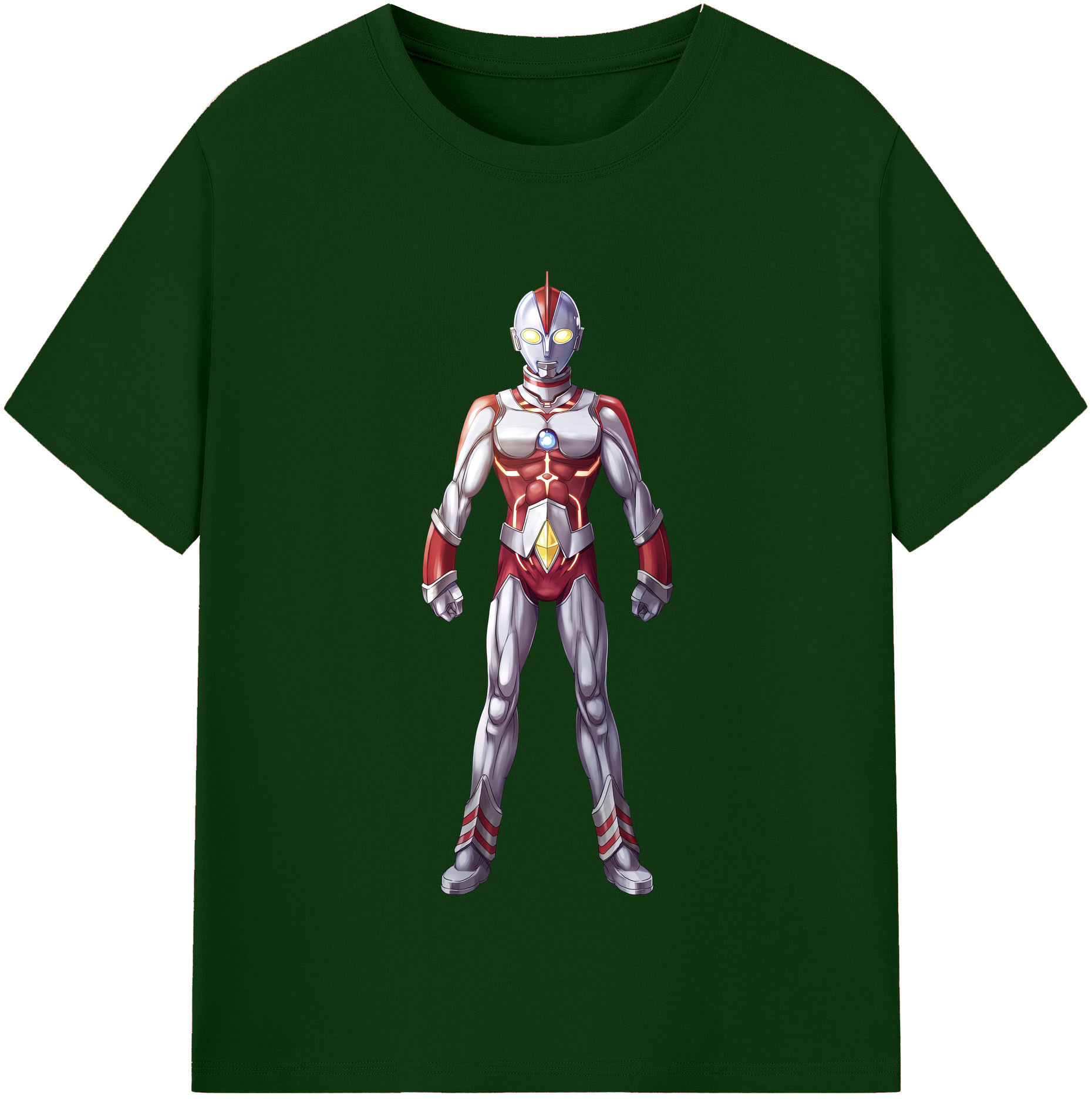 （画像用） ウルトラマン Ultraman 綿100％半袖Tシャツ（フロントプリント）